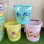 Floral 7litres bucket 
Restocked in sweet colors ❣️