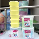 6 pieces bobby bowl with container