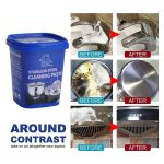 Pot, oven and cookware cleaning paste.