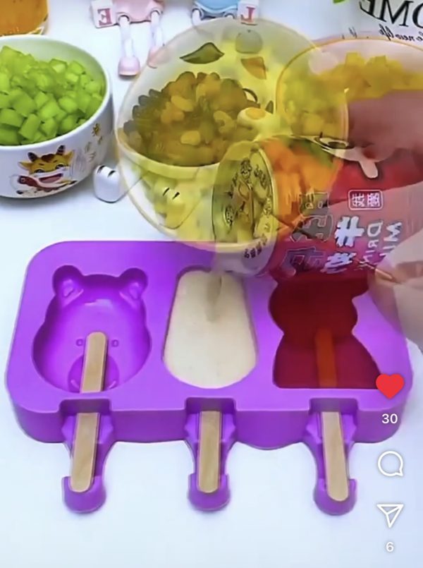 Popsicle mold