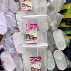 3 pcs cereal container