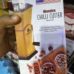 Wooden manual grater