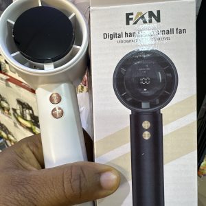 Portable digital handheld fan