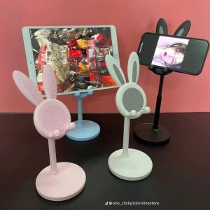 Rabbit phone stand