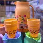 Thermo jug with 4 cups