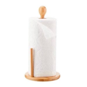 Wooden tissue holder
