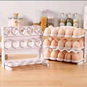 Foldable egg rack by 24pcs