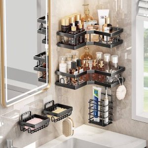 5in1 bathroom storage set
