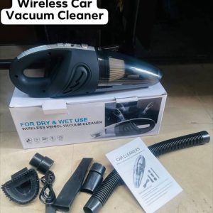 Wireless dry and wet vacuum cleaner