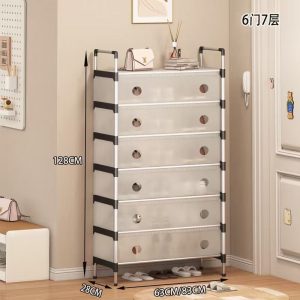 7 layers upgraded shoe rack with cover