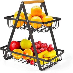 2 layers fruit basket