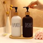 Soap dispenser set