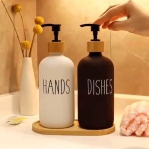 Soap dispenser set