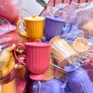 SMP cup with cover