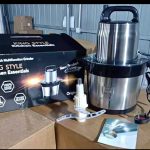 8L Kingtyle yam pounder & food processor