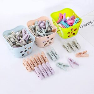 Pegs in basket