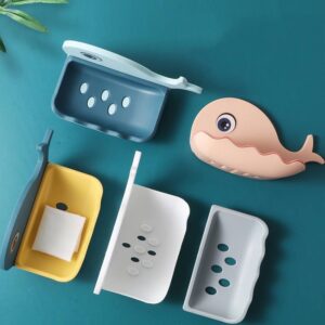 Fish soap holder