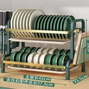 2 layers quality dish rack