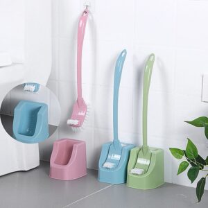 Toilet brush with stand