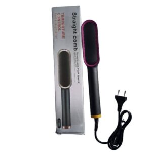 Straight comb hair straightener